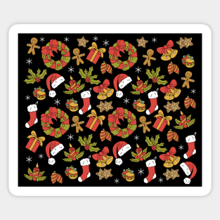 Christmas pattern Sticker